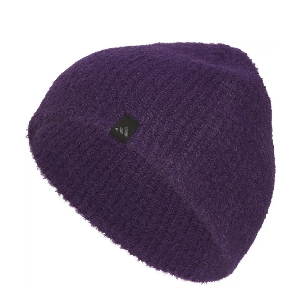 Adidas Womens Lifestyle Non Fold Beanie Nwt Plum Purple